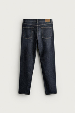 ZARA БАЗОВЫЕ ДЖИНСЫ SLIM FIT, СИНИЙ