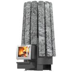 Дровяная банная печь Grill'D Cometa Vega 240 Long Stone Pro (Серпентинит)