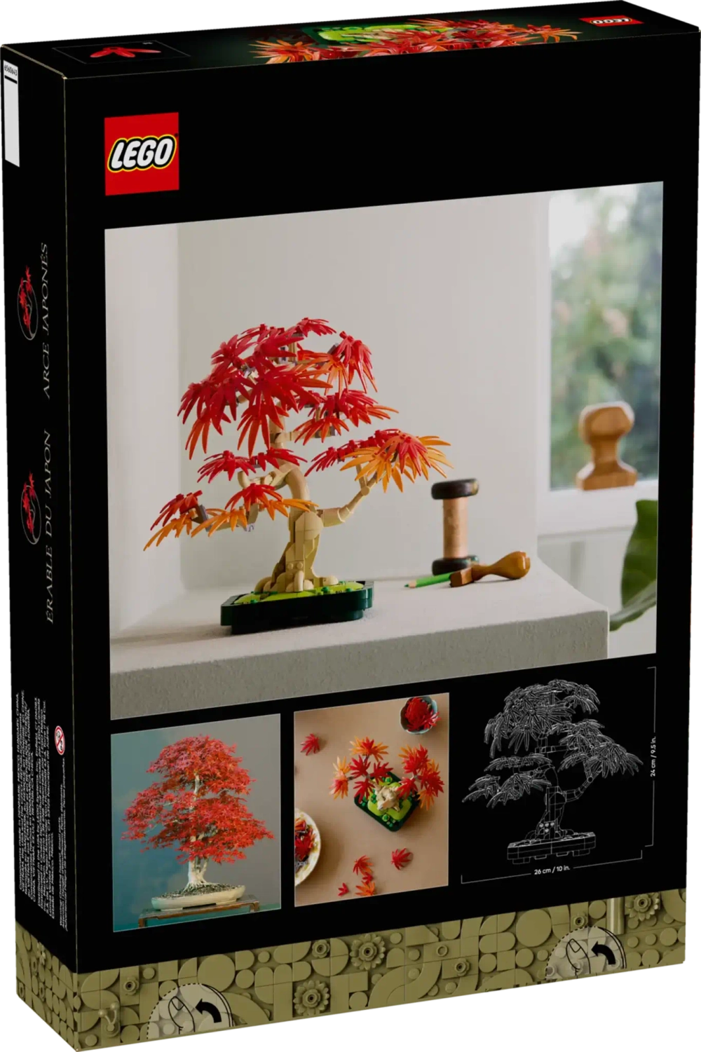 Конструктор LEGO Botanical Collection 10348 Бонсай из японского красного клена