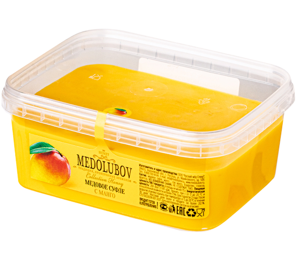 Медовое суфле с манго Медолюбов BOX 500 мл