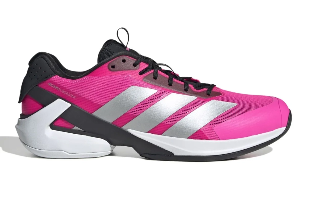 Теннисные кроссовки Adidas Adizero Ubersonic 5 M NM - lucid pink/silver metallic/core black