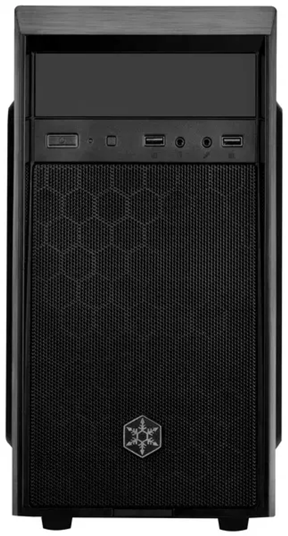 Корпус SilverStone SST-PS16B ATX, 2xUSB 3.0, HD Audio, Black RTL (SST-PS16B)