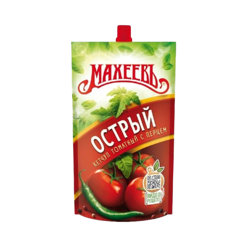 Кетчуп Махеевъ Острый д/п 300г