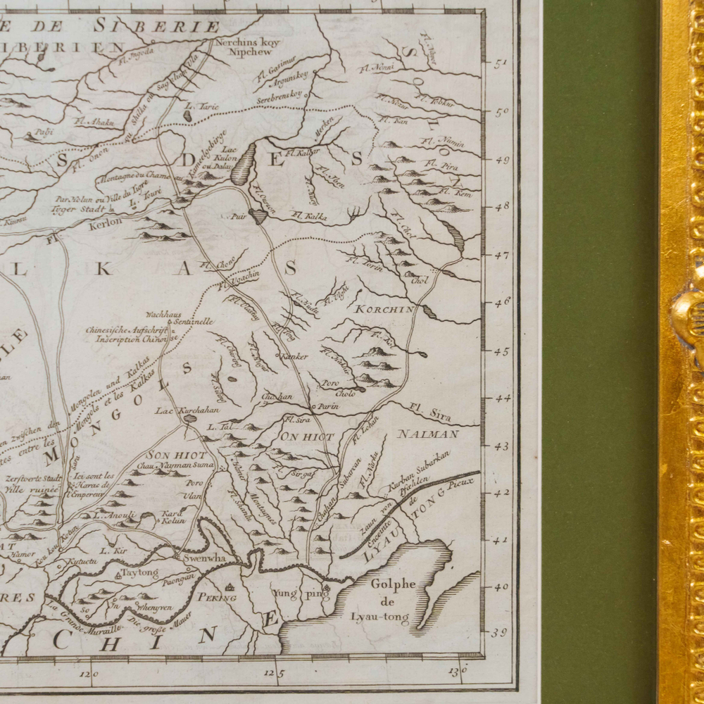 Карта Западной Тартарии
