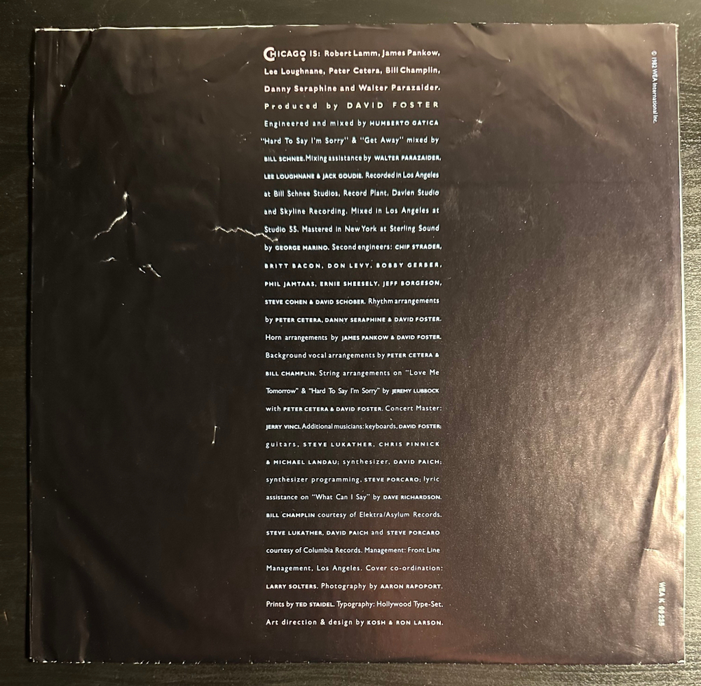 Chicago - Chicago 16 (Германия 1982г.)