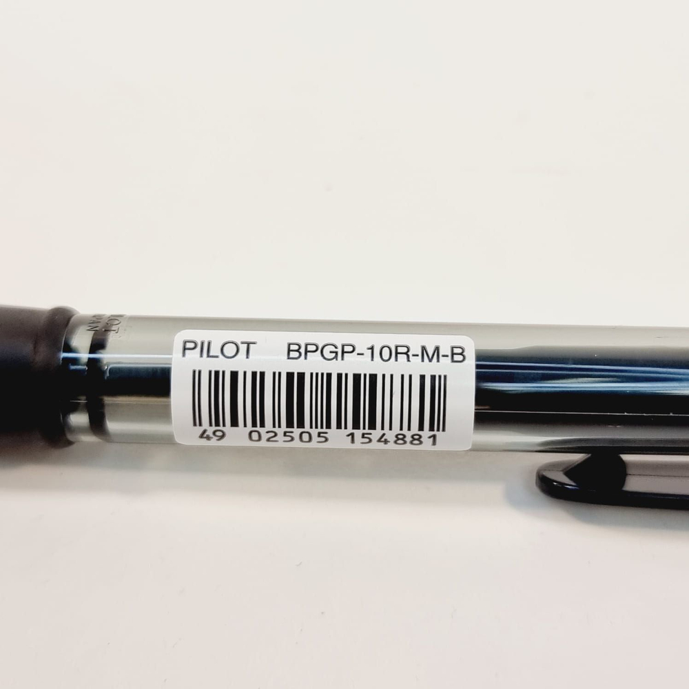 PILOT ручка шариковая Super Grip Rollerball Pen BPGP-10R-M, черная, 1,0 мм (Из Финляндии)