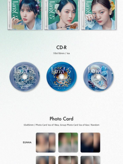 Альбом VIVIZ - VarioUS 3rd Mini Album Jewel Case 3 Version SET