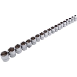 Набор инструментов, 1/2",3/8", 1/4", CrV, 142 предм. STELS 14107