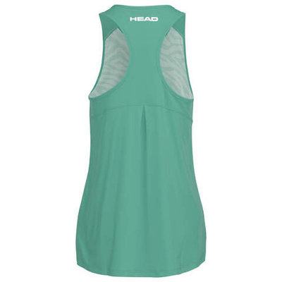 Женский топ теннисный Head Agility Tank Top W - nile green/print vision