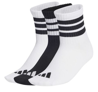 Теннисные носки Adidas Kids Crew Ribbed 3P - разноцветный