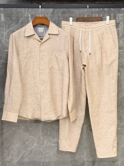 Льняной костюм Brunello Cucinelli
