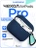 Чехол для Airpods Pro Gurdini прорезиненный soft touch c карабином Темно Синий