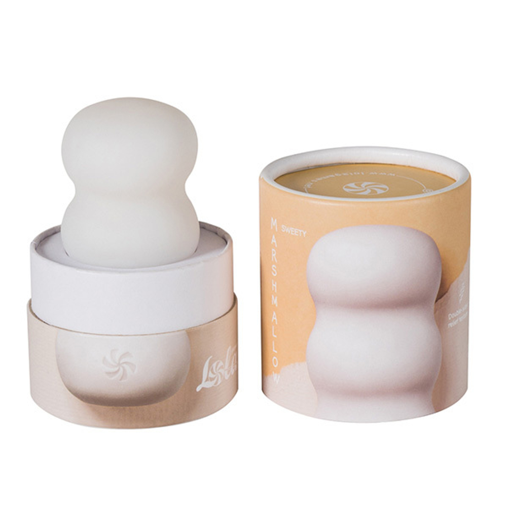 Мастурбатор 8см Lola Games Marshmallow Sweety White 7372-01lola