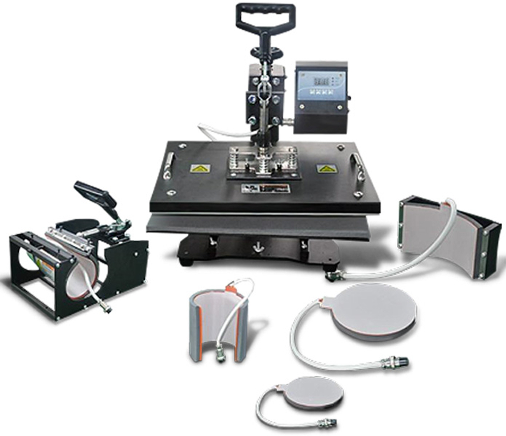 Термопресс универсальный Gifttec MASTER 6 в 1, 30х38см (8040)