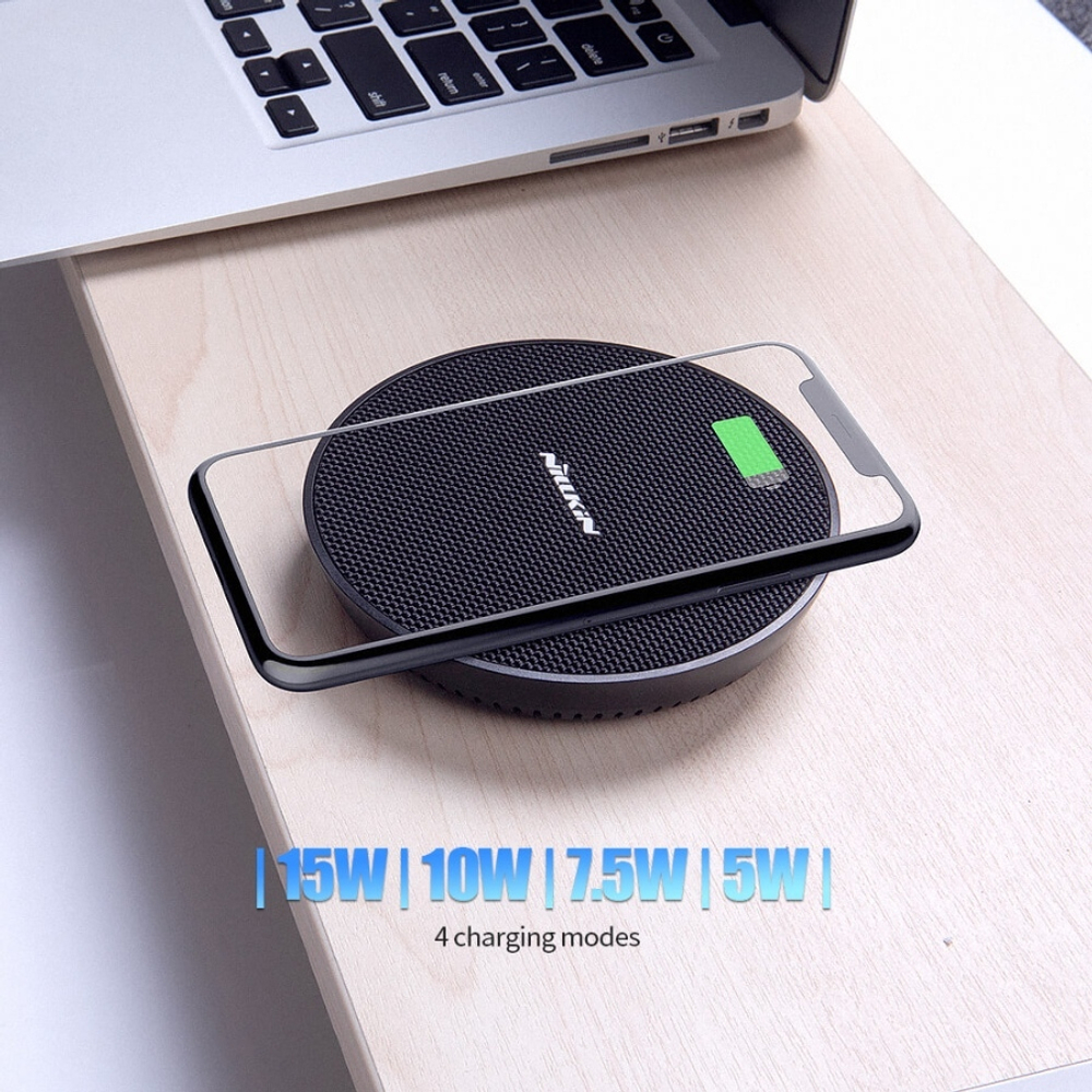 Беспроводное зарядное устройство Nillkin PowerFlash Wireless Charger (Classic Nylon) (15W)