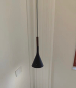 Pendant design lamp Aplomb by Foscarini (Black)