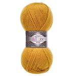 Пряжа Alize (Ализе) Superlana Midi / уп.5 мот. по 100 г, 170м, 002 шафран A