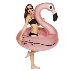 Круг надувной flamingo rose gold