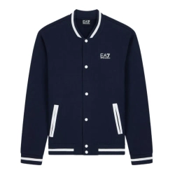 Мужская теннисная кофта EA7 Jersey Sweatshirt - armani blue