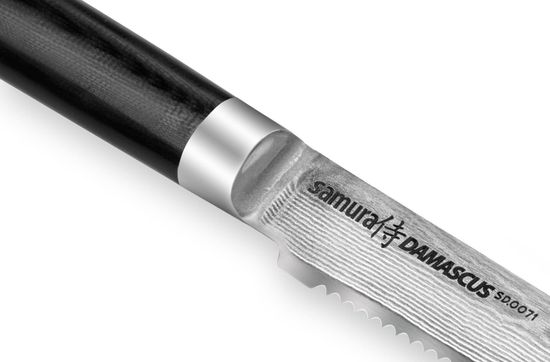Нож кухонный Samura DAMASCUS для томатов 120 мм. SD-0071