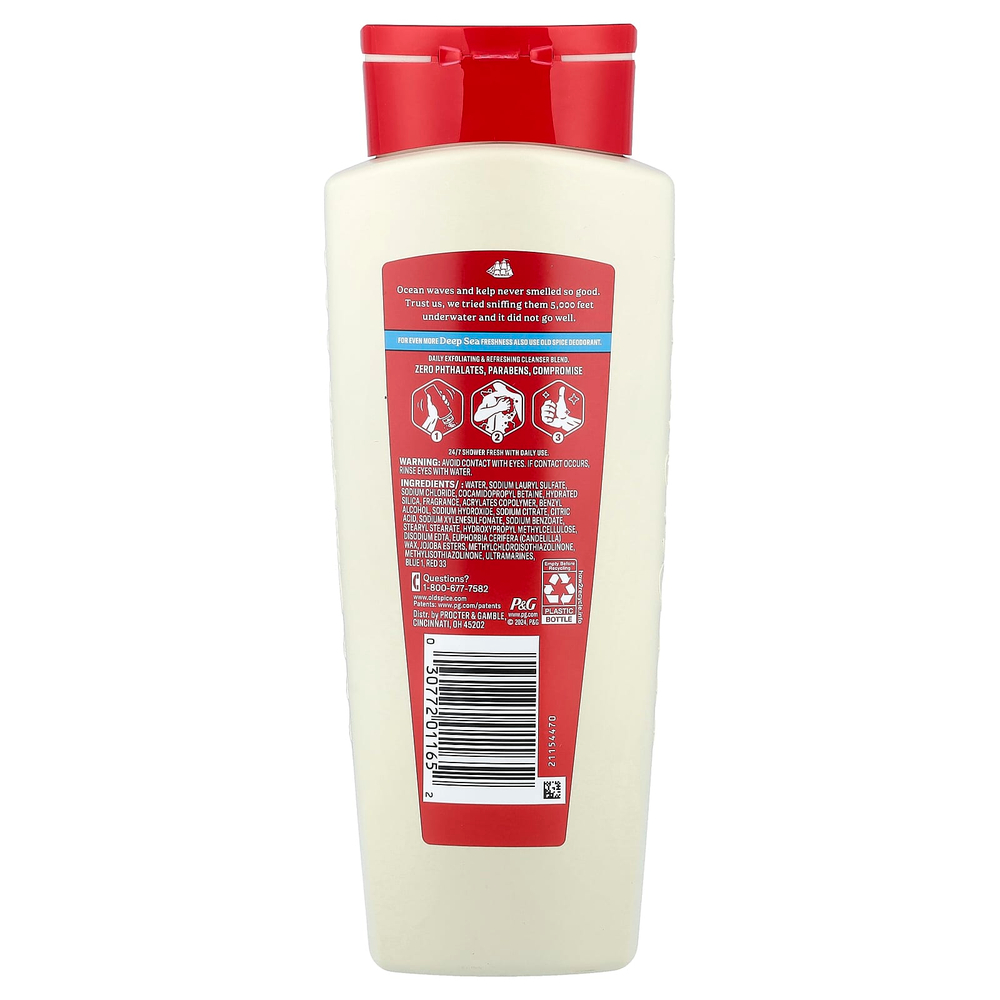 Old Spice, Гель для душа, глубокое очищение с морскими минералами, 532 мл (18 жидк. Унций)