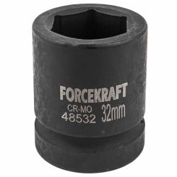 Головка ударная 1'', 32мм (6гр.) FORCEKRAFT FK-48532