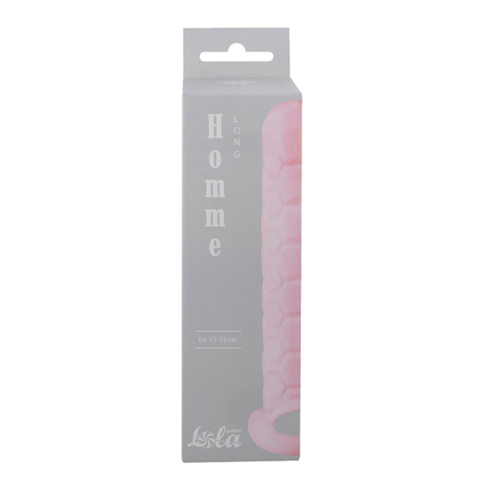 Розовый фаллоудлинитель 15,5см Lola Games Homme Long 7009-02lola