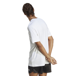 Мужское теннисное поло adidas Essentials Single Jersey Embroidered Small Logo T-Shirt Men - White