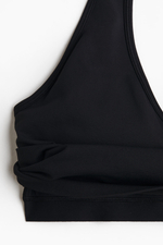 Спортивный топ Seamless DryMove™ со встроенным бюстгальтером - H&M