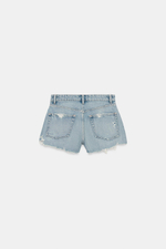 ДЖИНСОВЫЕ ШОРТЫ TRF С ВЫСОКОЙ ПОСАДКОЙ — ZARA