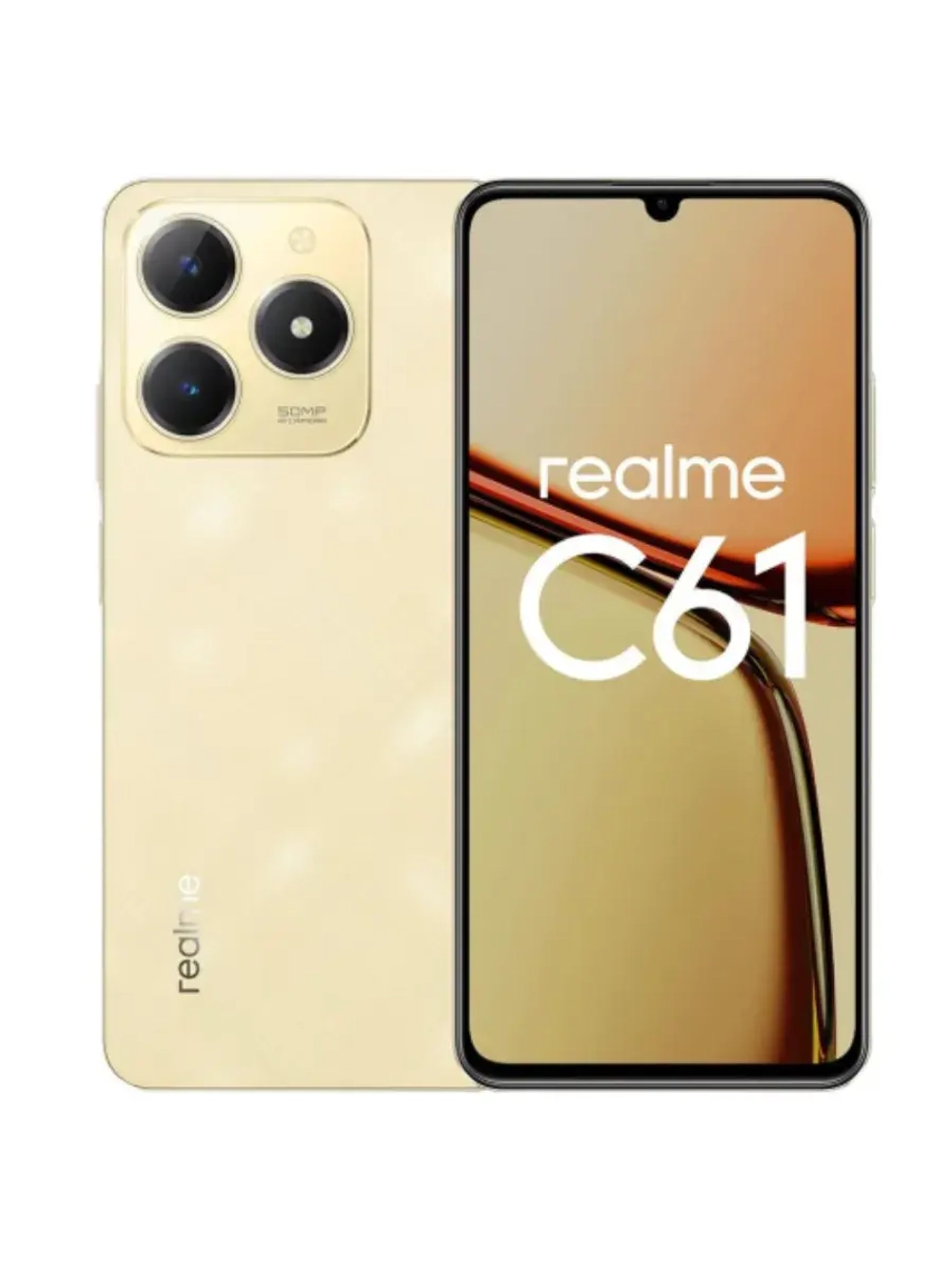 6,74" Смартфон С61 8/256 ГБ С61 GOLD