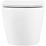 Комплект унитаза BelBagno Uno BB3105CHR/SC с инсталляцией Berges Atom 410 040340 с сиденьем Микролифт и Черной матовой клавишей смыва