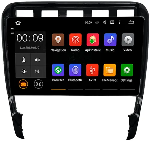 Магнитола для Porsche Cayenne 2002-2010 - AIROC 2K RX-2921 Android 13, Быстрая, QLed+2K, CarPlay, SIM-слот