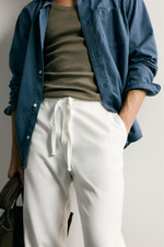 БРЮКИ RELAXED FIT ИЗ ХЛОПКА И ЛЬНА — ZARA · 4470/460