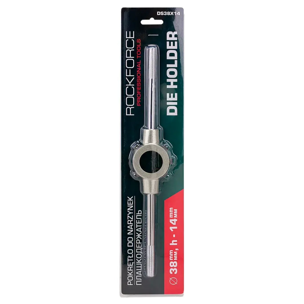 Плашкодержатель 38х14мм RockForce##Rock FORCE RF-DS38X14