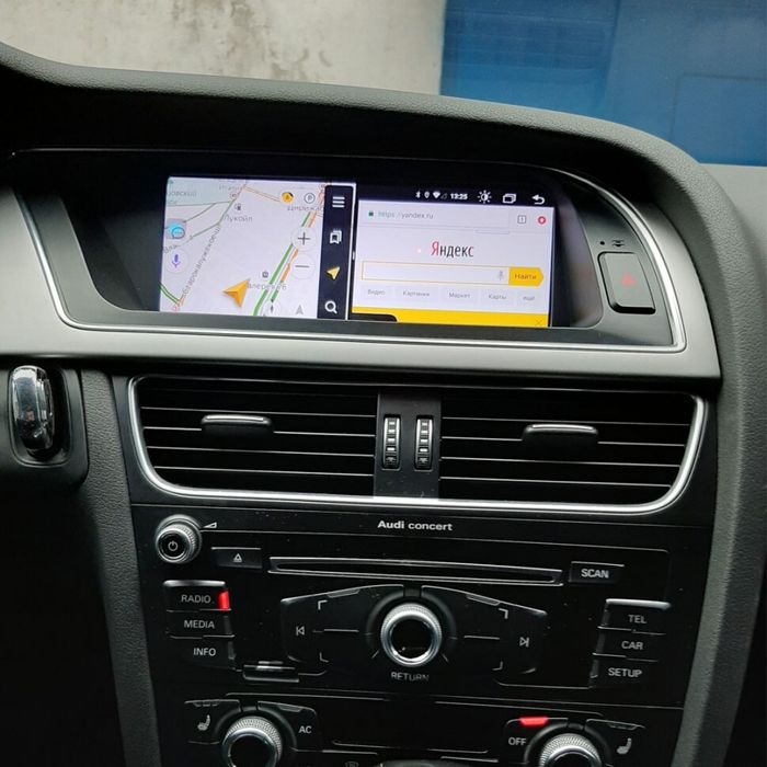 Магнитола для Audi A4 B8 2012-2016 (с джойстиком MMI) - RDL-9608MMI монитор 8.8" на Android 14, Быстрая, CarPlay, 4G SIM-слот