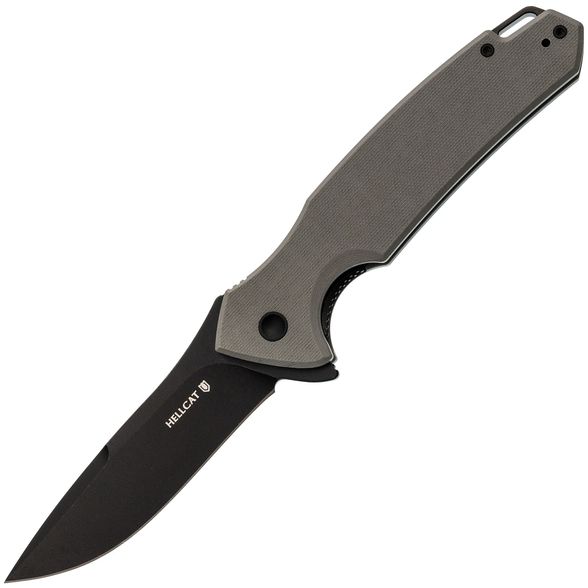 Цена наСкладной нож Mr.Blade Hellcat blackwash сталь VG-10, рукоять Grey G10