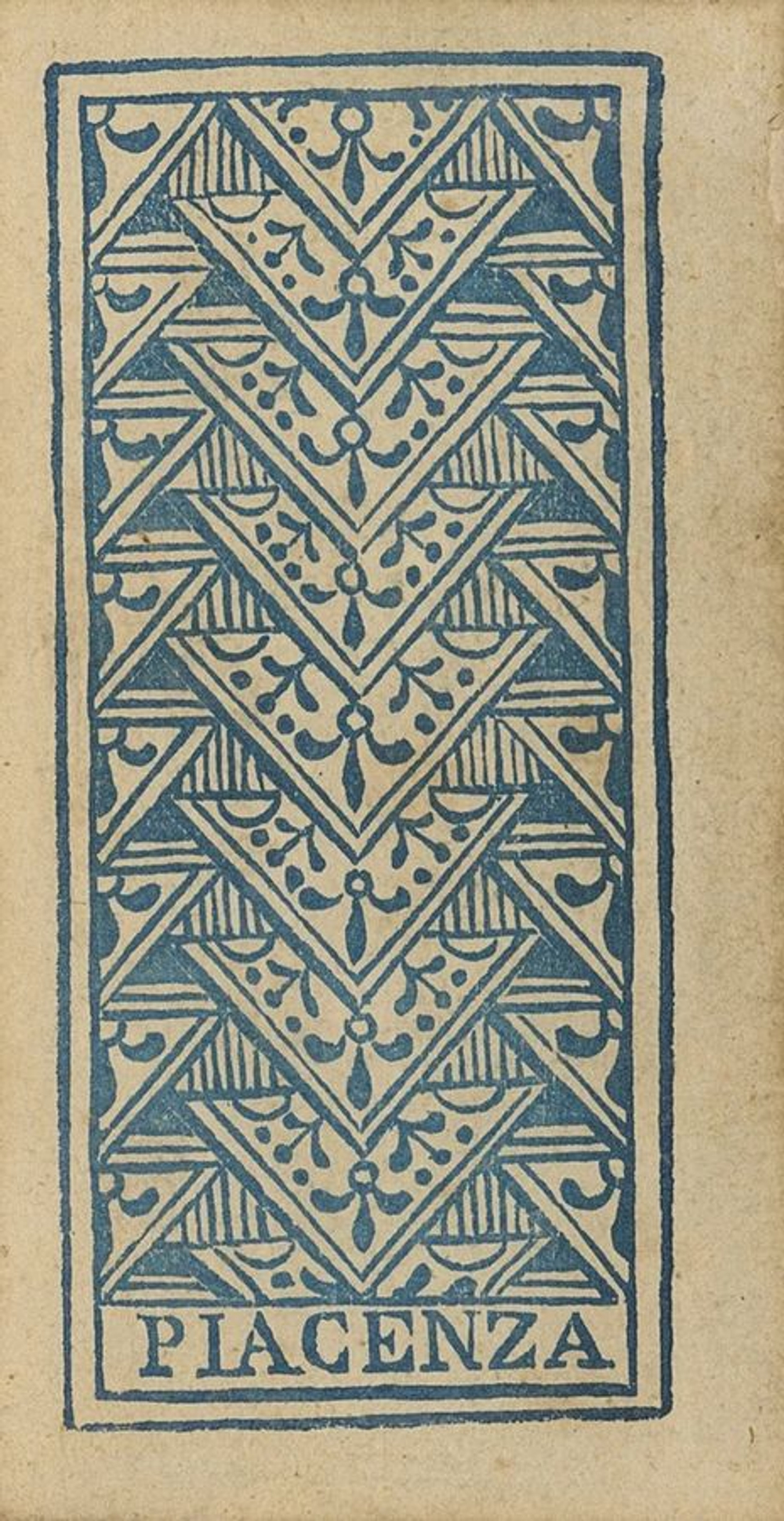 Tarocchi Piancentini. Piacenza 1875. Limited Edition / Таро Пьячентини. Пьяченца, 1875. Ограниченный пронумерованный выпуск
