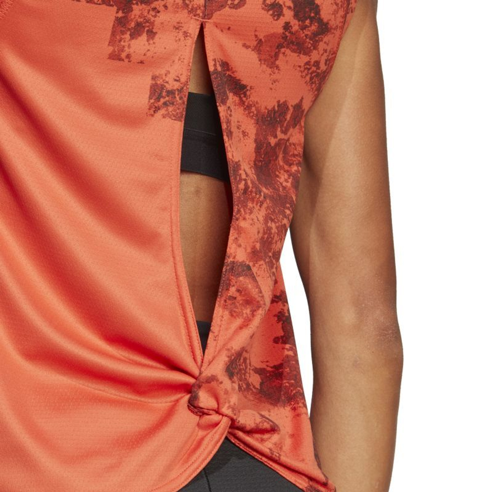 Женский топ теннисный Adidas Tennis Paris Heat.Rdy Match Tank Top - preloved red