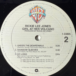 Виниловая пластинка Rickie Lee Jones ‎– Girl At Her Volcano 10"