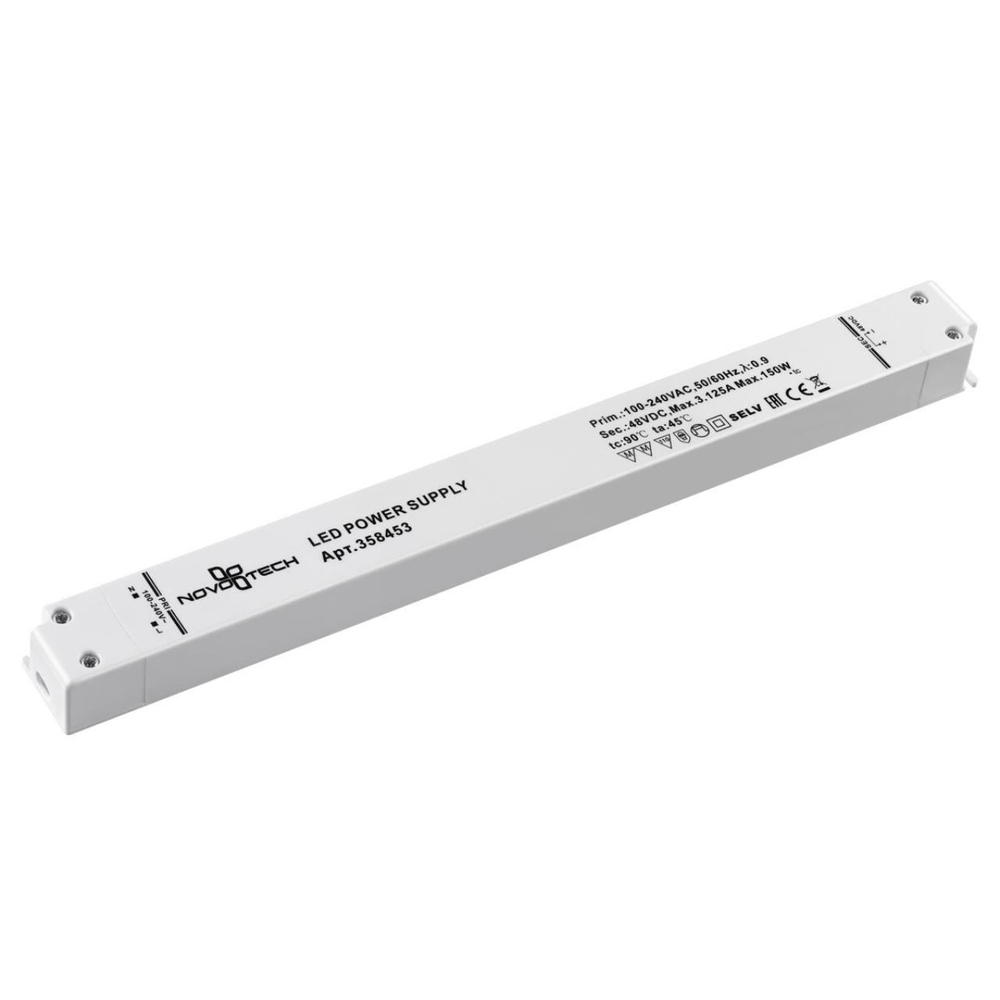 358453 DRIVE NT20 143 белый Выносной драйвер IP20 150W 48V