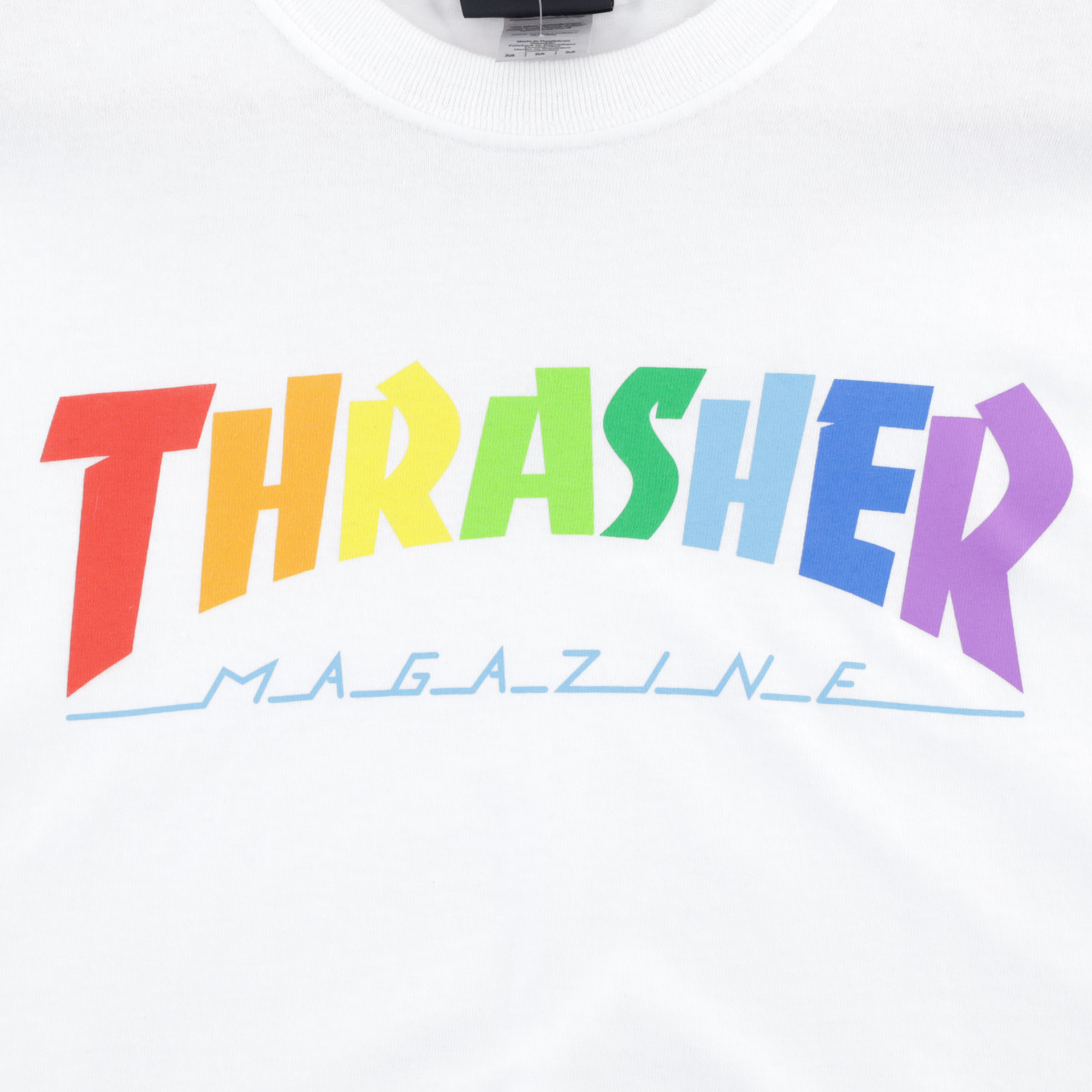 Футболка Thrasher Rainbow Mag (white) артикул: - купить в магазине Дайс