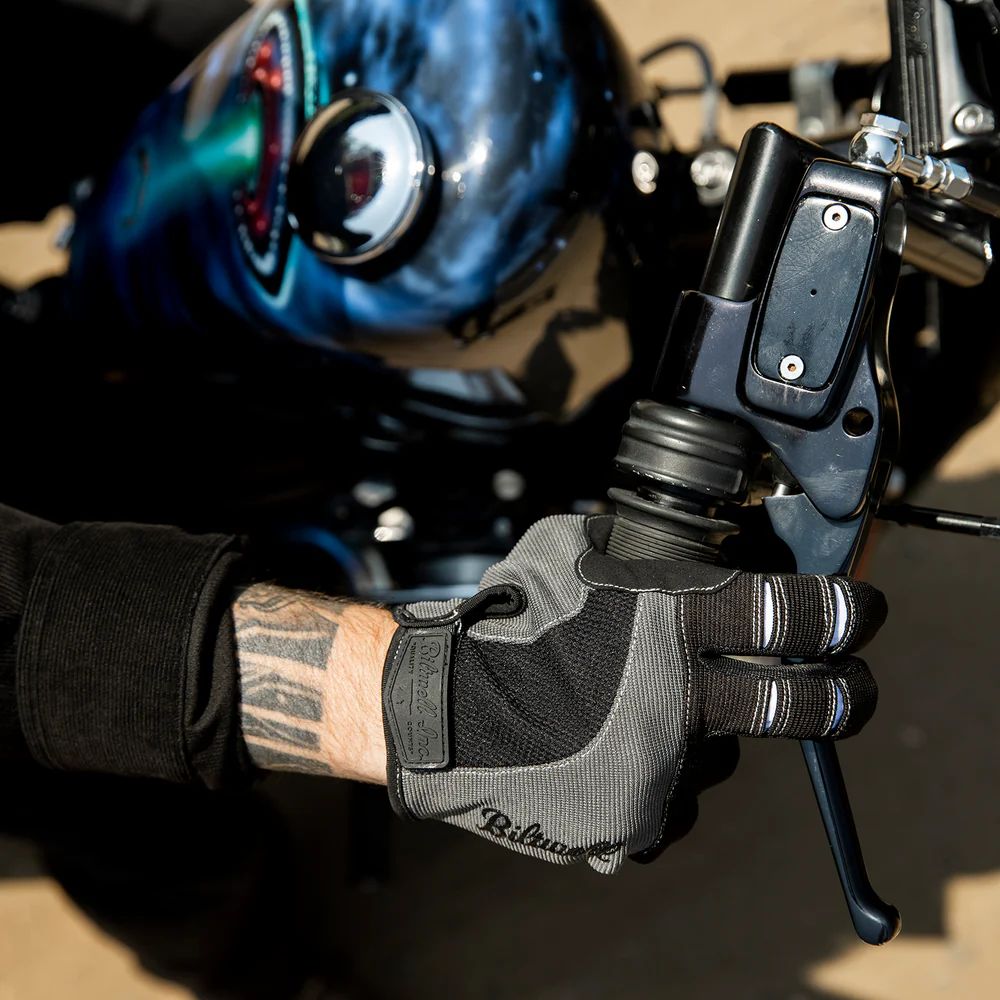 Moto Gloves / Черно-серый