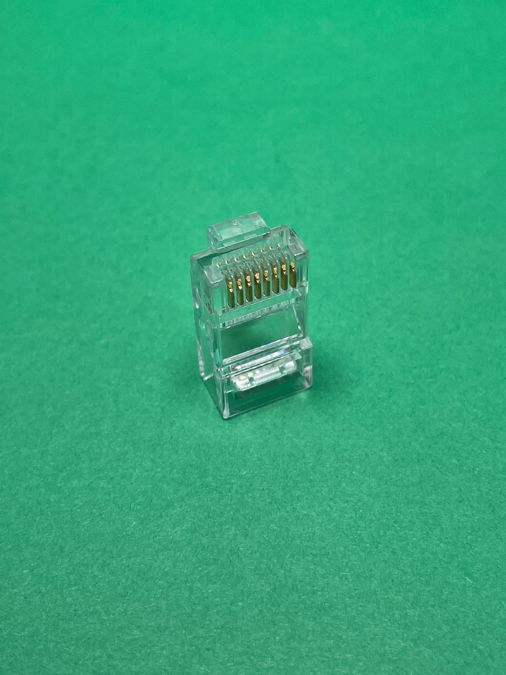 10 шт. Коннектор для интернет кабеля RJ45 cat.5e 8P8C, неэкранированный, штекер для витой пары