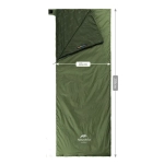СПАЛЬНЫЙ МЕШОК СИНТЕТИЧЕСКИЙ NATUREHIKE NH21MSD09 МИНИ LW180 XL