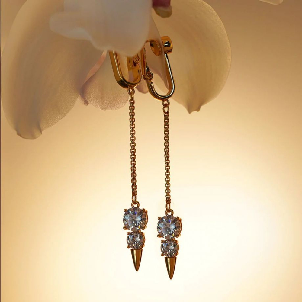 UPKO Подвески-клипсы Non-pierced clitoral jewelry dangle with snowman для половых губ и клитора