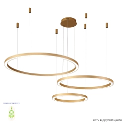 Люстра Crystal Lux FORTUNA SP158W LED D400+600+800 GOLD