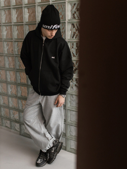 Худи UNIFORM Heavy Zip unf. черный