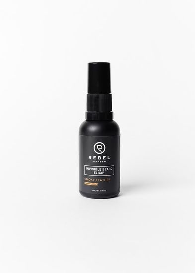 Премиальный эликсир для бороды REBEL BARBER Invisible beard elixir Smoky Leather 30 мл