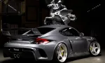 Обвес Tiganism Stuka на Porsche Boxster/Cayman 987.1 987.2 Порше Кайман карбоновый тюнинг Robot robotbodykits